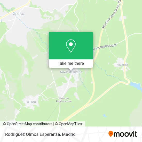 Rodriguez Olmos Esperanza map