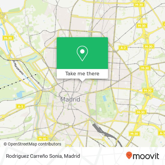 Rodriguez Carreño Sonia map