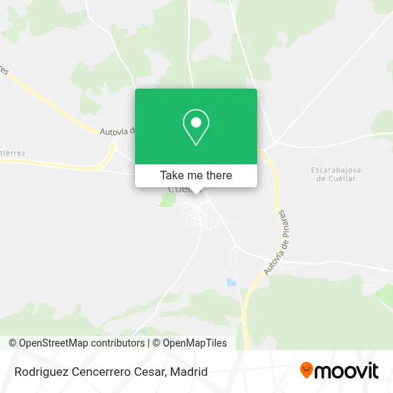 Rodriguez Cencerrero Cesar map