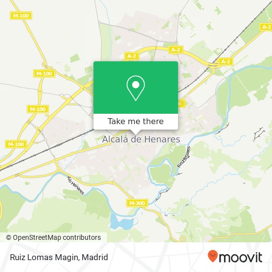 Ruiz Lomas Magin map