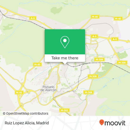 Ruiz Lopez Alicia map