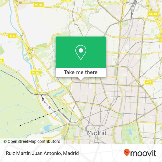 Ruiz Martin Juan Antonio map