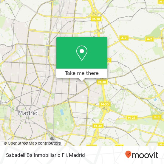 mapa Sabadell Bs Inmobiliario Fii