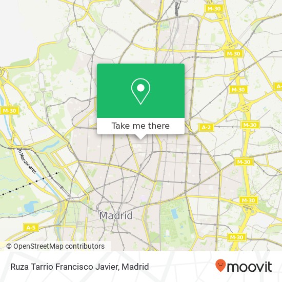 Ruza Tarrio Francisco Javier map