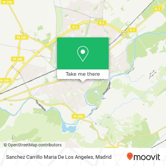 Sanchez Carrillo Maria De Los Angeles map