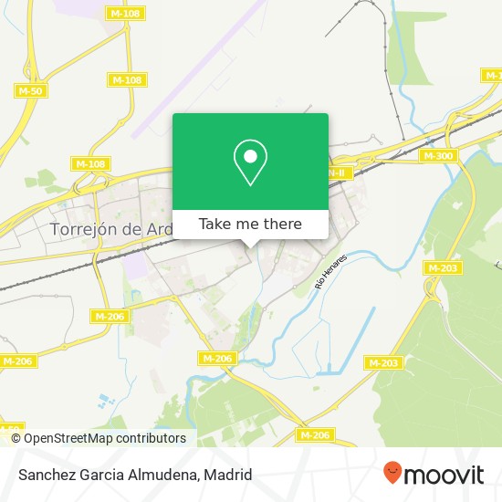 Sanchez Garcia Almudena map