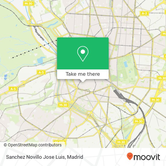 Sanchez Novillo Jose Luis map