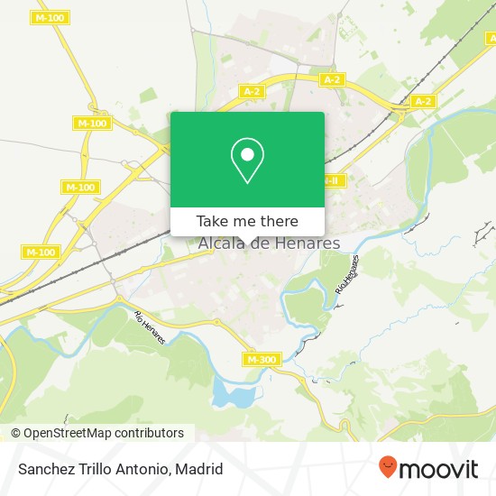 Sanchez Trillo Antonio map