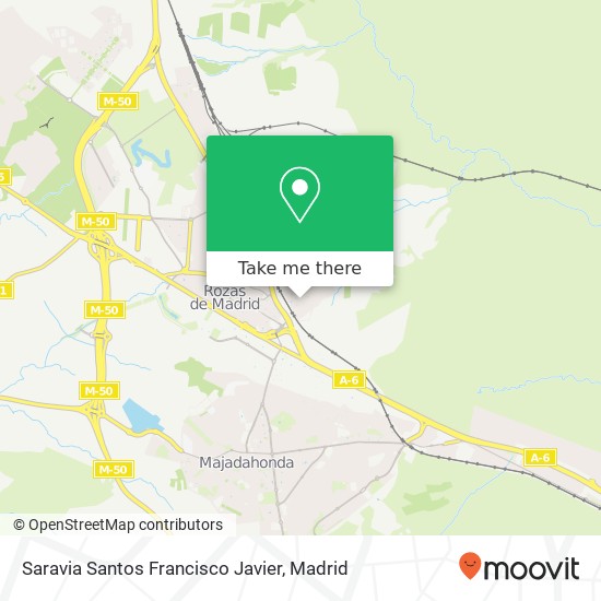 Saravia Santos Francisco Javier map