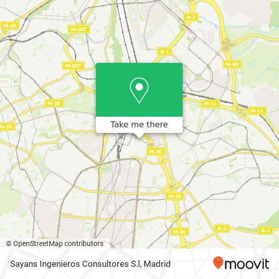Sayans Ingenieros Consultores S.l map
