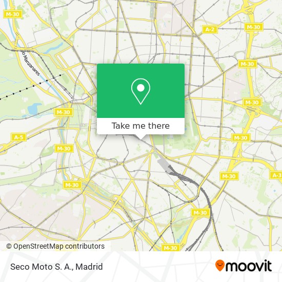 Seco Moto S. A. map