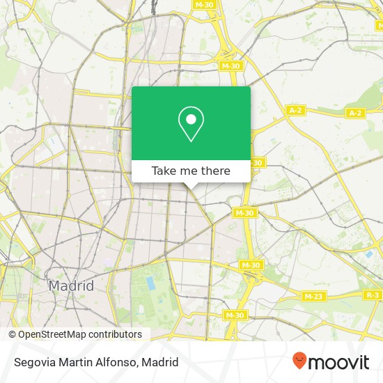 mapa Segovia Martin Alfonso