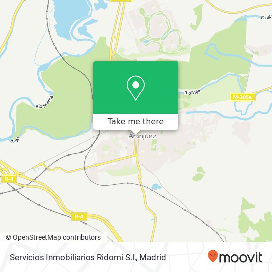 Servicios Inmobiliarios Ridomi S.l. map