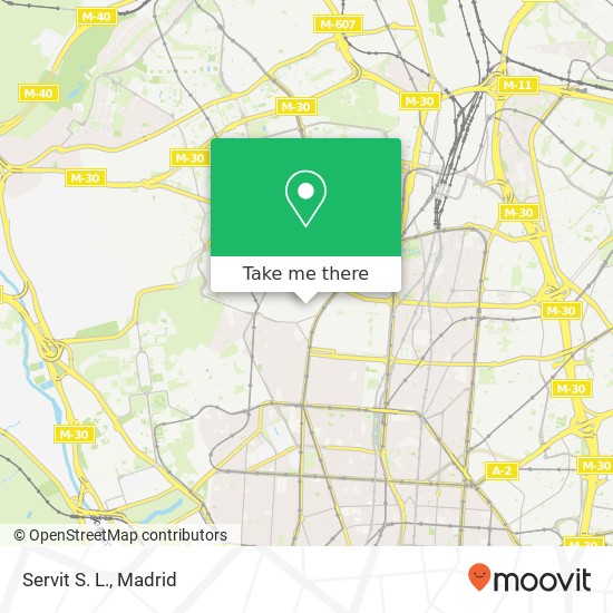 Servit S. L. map