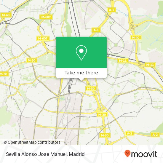 Sevilla Alonso Jose Manuel map