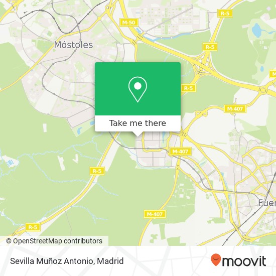 Sevilla Muñoz Antonio map