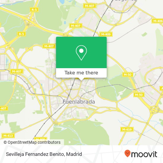 mapa Sevilleja Fernandez Benito