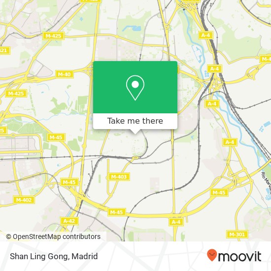 mapa Shan  Ling Gong