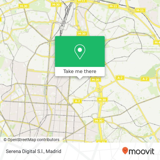 mapa Serena Digital S.l.