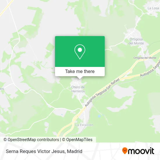 Serna Reques Victor Jesus map