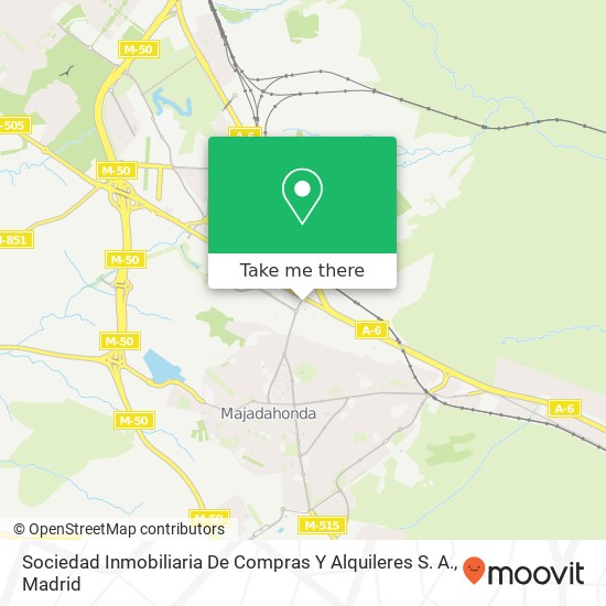 Sociedad Inmobiliaria De Compras Y Alquileres S. A. map