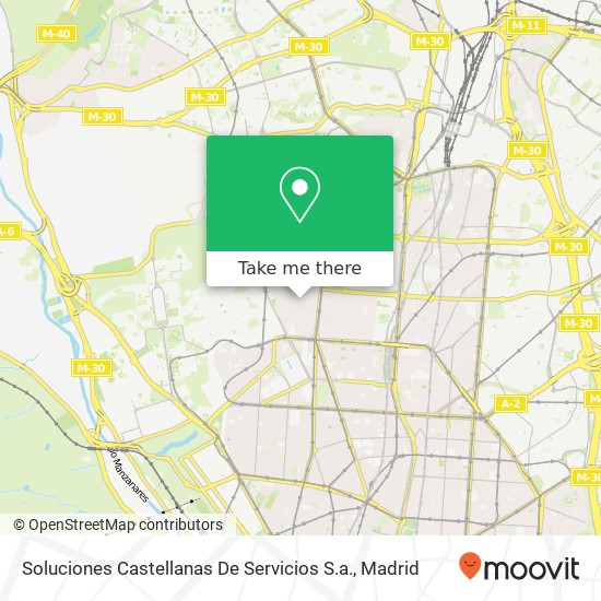 Soluciones Castellanas De Servicios S.a. map