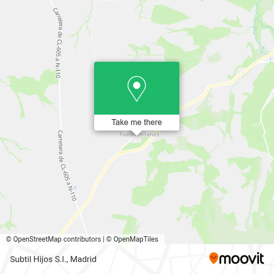 Subtil Hijos S.l. map