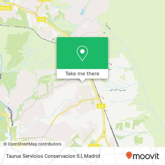 mapa Taurus Servicios Conservacion S.l