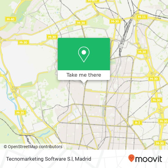 mapa Tecnomarketing Software S.l