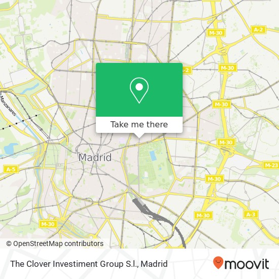 The Clover Investiment Group S.l. map