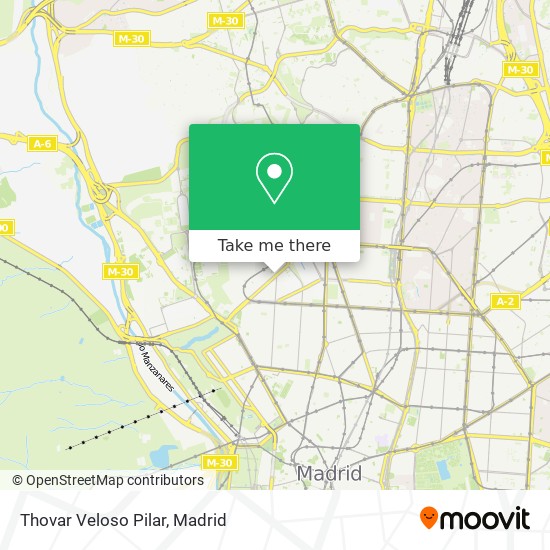 Thovar Veloso Pilar map