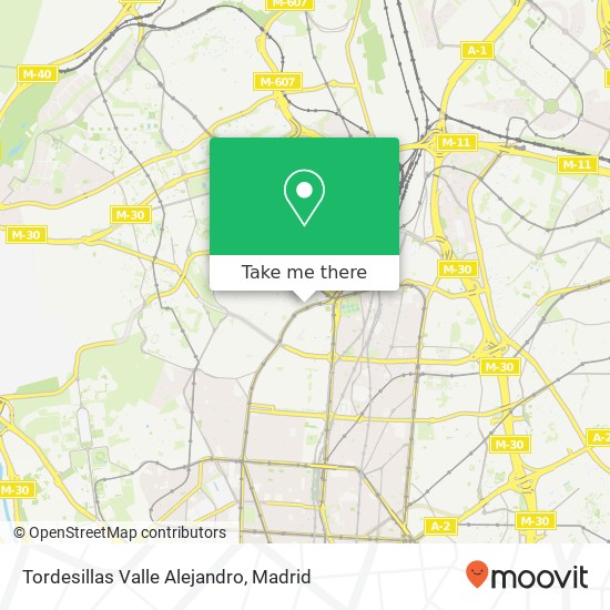 Tordesillas Valle Alejandro map