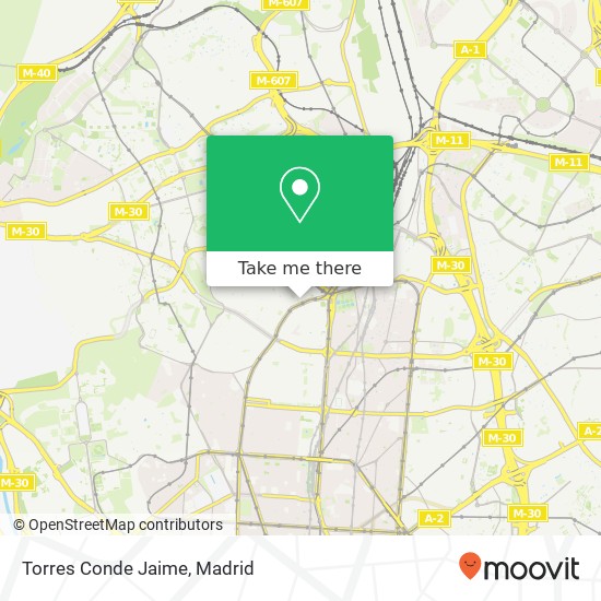 Torres Conde Jaime map