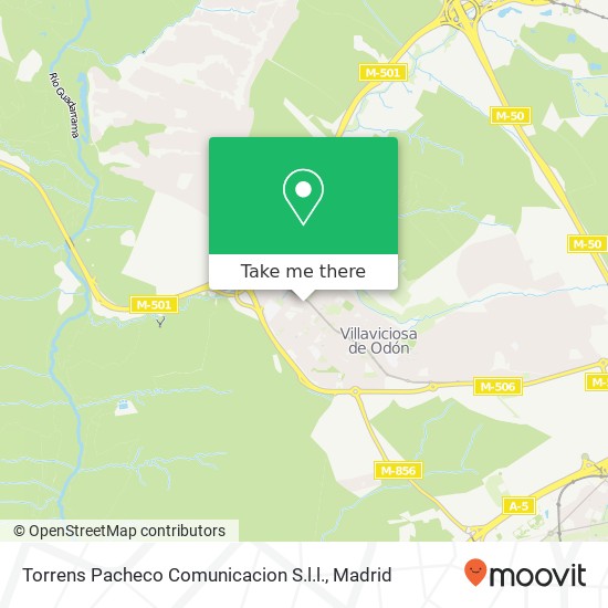 Torrens Pacheco Comunicacion S.l.l. map