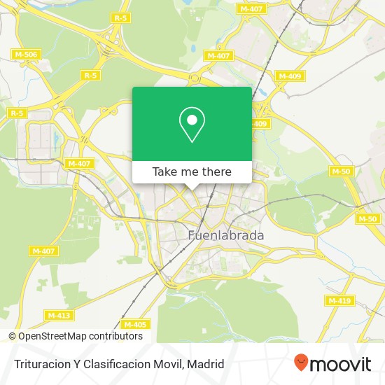 Trituracion Y Clasificacion Movil map