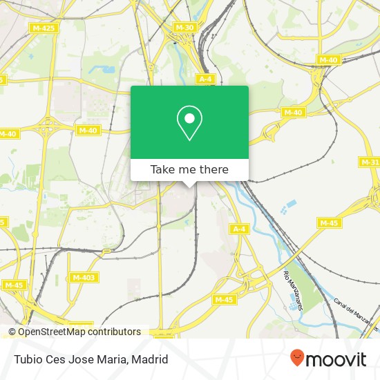 mapa Tubio Ces Jose Maria