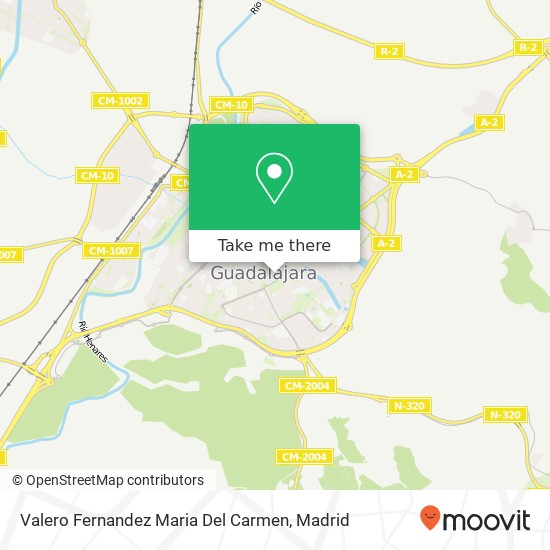 Valero Fernandez Maria Del Carmen map