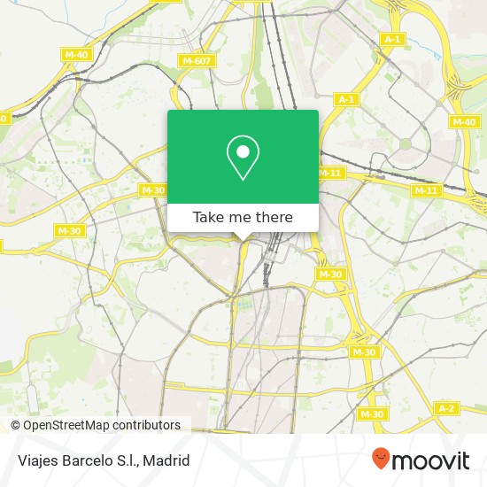 Viajes Barcelo S.l. map
