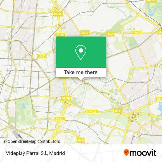 Videplay Parral S.l. map