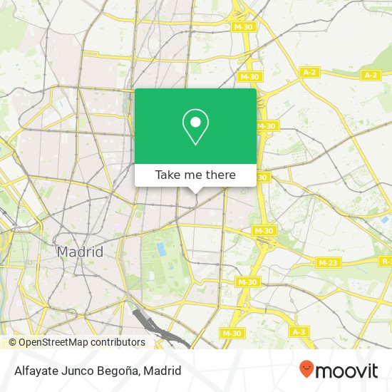 Alfayate Junco Begoña map