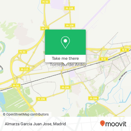 Almarza Garcia Juan Jose map