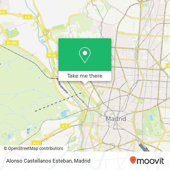 Alonso Castellanos Esteban map