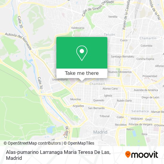 Alas-pumarino Larranaga Maria Teresa De Las map