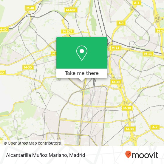 Alcantarilla Muñoz Mariano map