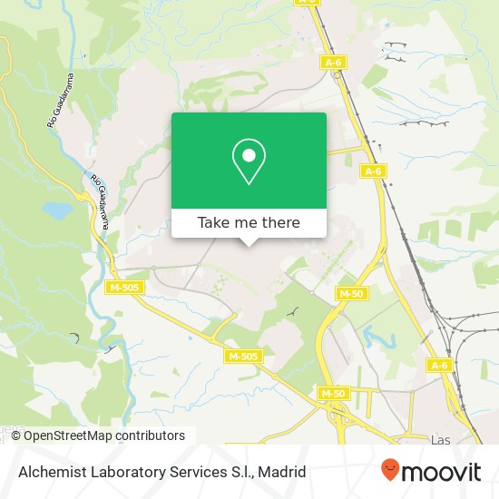 Alchemist Laboratory Services S.l. map