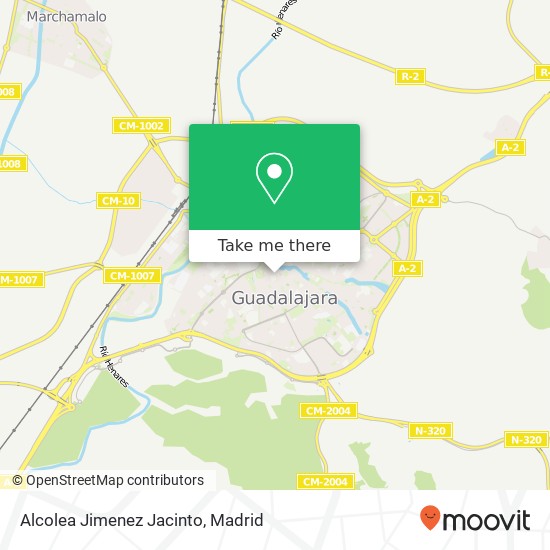 Alcolea Jimenez Jacinto map