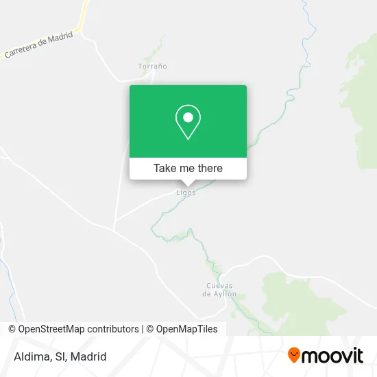 Aldima, Sl map