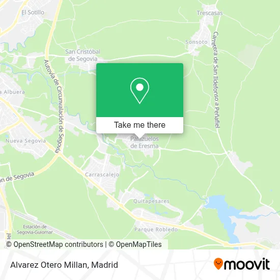 Alvarez Otero Millan map