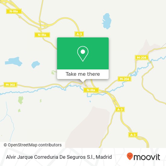 mapa Alvir Jarque Correduria De Seguros S.l.