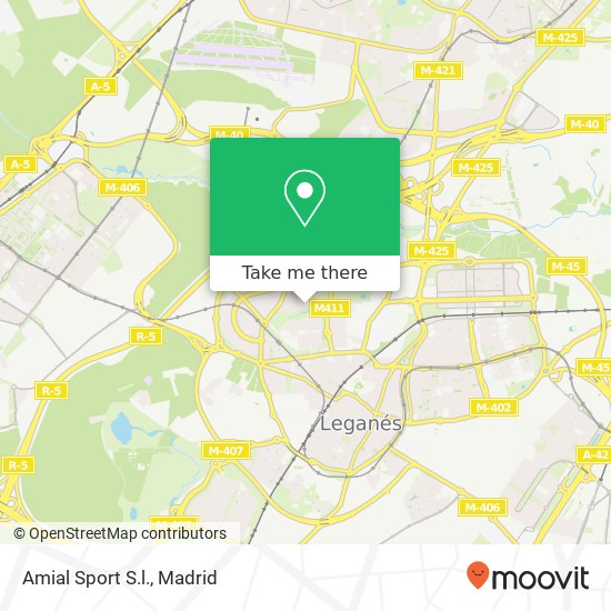Amial Sport S.l. map
